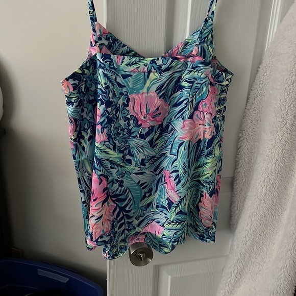 Lilly Pulitzer Margaery Cami in Beach Club Blooms - Picture 2 of 4